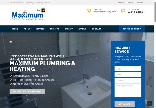 maximumheating.co.uk capture - 2025-07-14 05:33:12