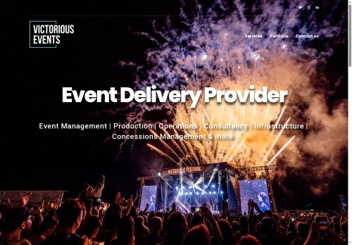 victoriousevents.co.uk capture - 2025-07-14 06:50:12