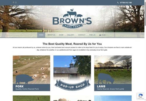 brownsatparkfarm.co.uk capture - 2025-07-14 07:58:50