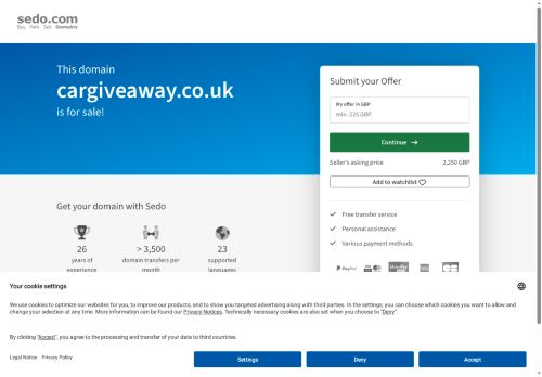 cargiveaway.co.uk capture - 2025-07-14 11:58:08