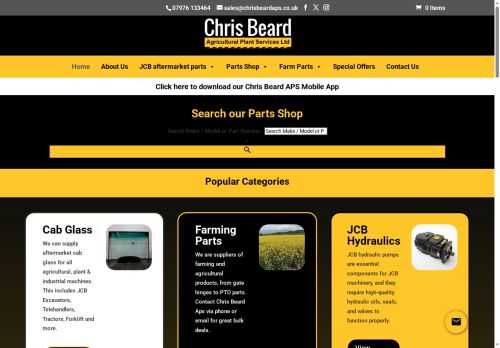 chrisbeardagriculturalandplant.co.uk capture - 2025-07-14 12:20:54