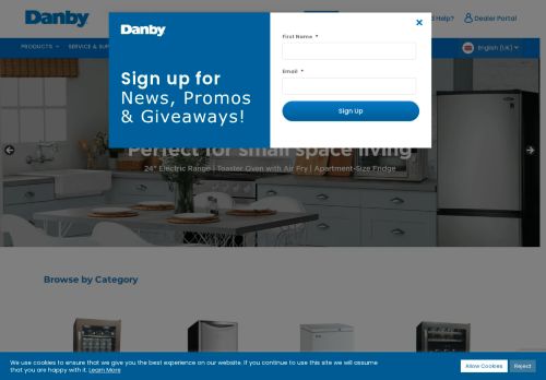 danbyappliances.co.uk capture - 2025-07-14 13:15:58