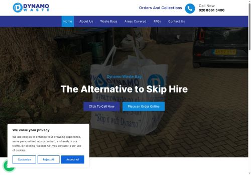 dynamowaste.co.uk capture - 2025-07-14 14:16:44