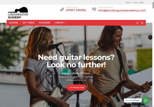 eastlondonguitaracademy.co.uk capture - 2025-07-14 14:21:24