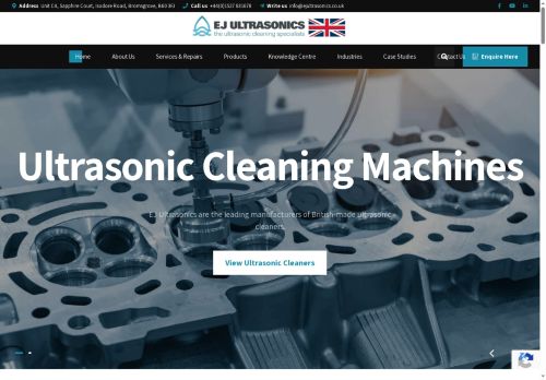 ejultrasonics.co.uk capture - 2025-07-14 14:34:09