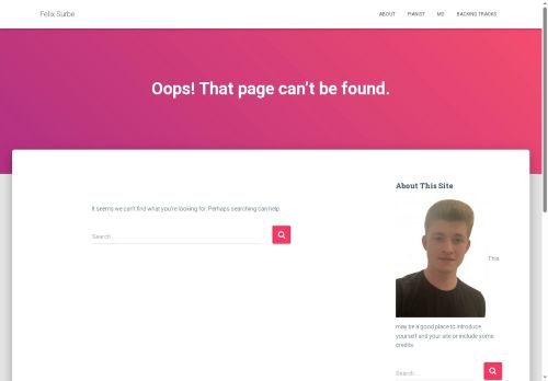 felixsurbe.co.uk capture - 2025-07-14 15:26:00