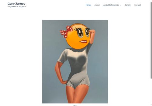 garyjamesartist.co.uk capture - 2025-07-14 16:19:05