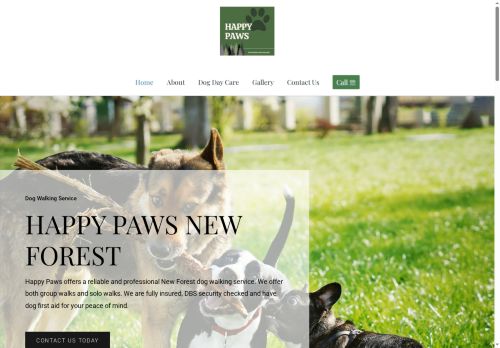 happypawsnewforest.co.uk capture - 2025-07-14 17:10:56