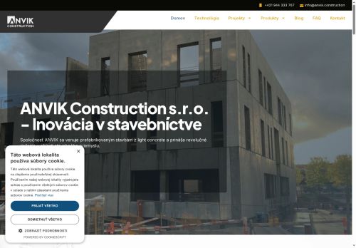 anvik-domy.sk capture - 2025-07-15 08:06:26