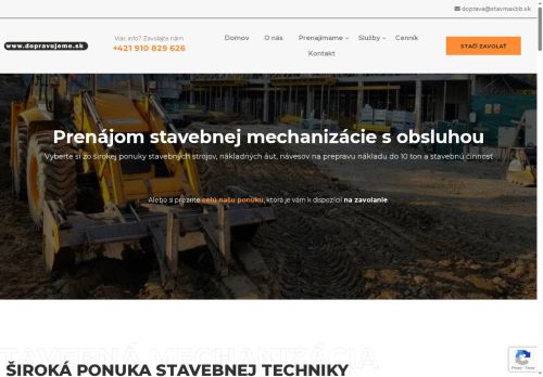 dopravujeme.sk capture - 2025-07-15 08:17:56