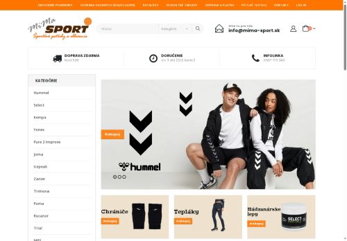 mima-sport.sk capture - 2025-07-15 08:38:18
