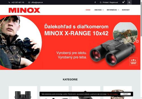 minox.sk capture - 2025-07-15 08:38:18