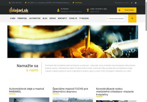 olejari.sk capture - 2025-07-15 08:42:21