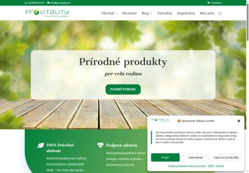 provitality.sk capture - 2025-07-15 08:48:21