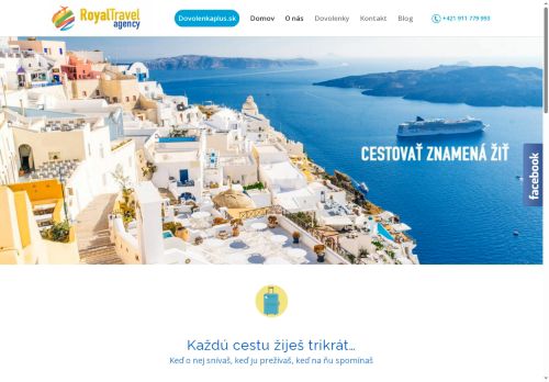 royaltravelagency.sk capture - 2025-07-15 10:17:49