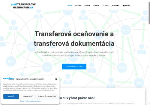 profitransferoveocenovanie.sk capture - 2025-07-15 10:34:36