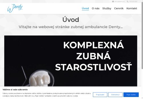 denty.sk capture - 2025-07-15 10:56:09