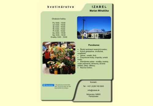 izabel.sk capture - 2025-07-15 11:06:25