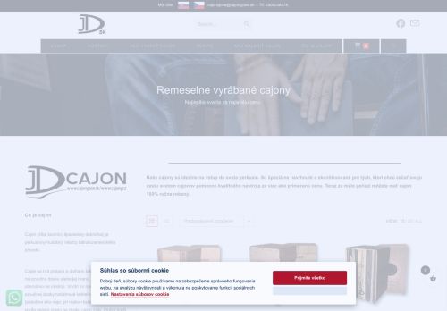 cajonyjose.sk capture - 2025-07-15 12:18:02