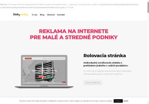 lokalnymarketing.sk capture - 2025-07-15 12:31:55