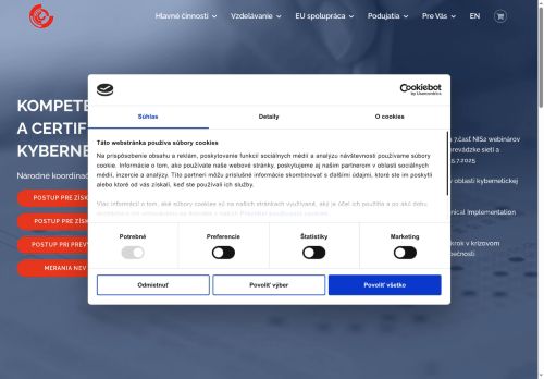 cybersecuritycenter.sk capture - 2025-07-15 13:18:41