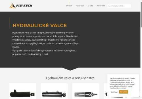 hydraulicke-valce.sk capture - 2025-07-15 14:13:19