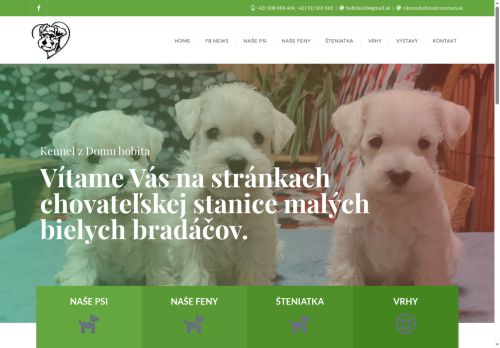 kennelzdomuhobita.sk capture - 2025-07-15 14:31:33