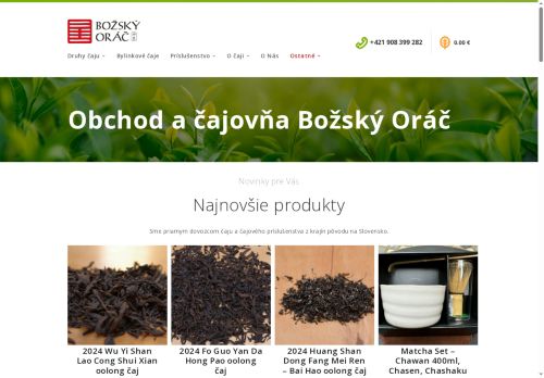 lisovanycaj.sk capture - 2025-07-15 14:52:16