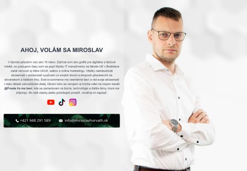 miroslavhorvath.sk capture - 2025-07-15 15:10:31