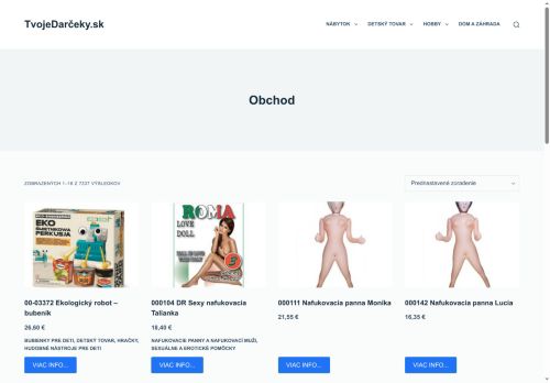 tvojedarceky.sk capture - 2025-07-15 16:58:38