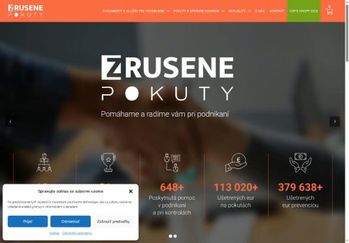 zrusenie-pokuty.sk capture - 2025-07-15 17:27:43