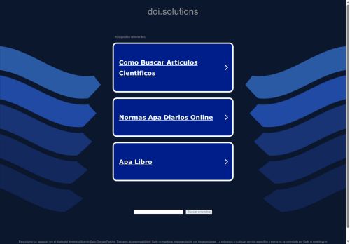 doi.solutions capture - 2025-07-15 18:29:33