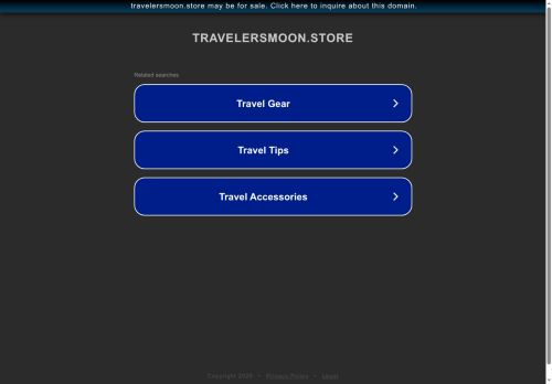 travelersmoon.store capture - 2025-07-15 21:21:45