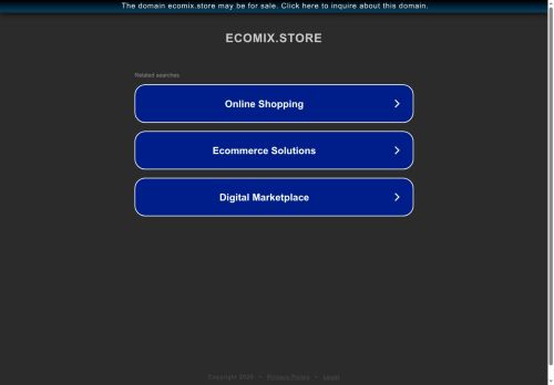 ecomix.store capture - 2025-07-15 21:34:17