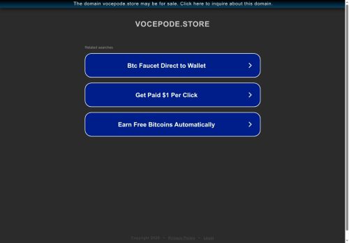 vocepode.store capture - 2025-07-15 22:18:17