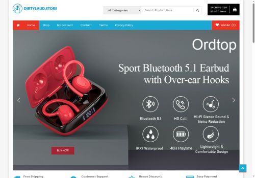 dirtylaud.store capture - 2025-07-15 22:39:08