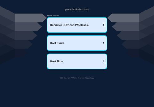 paradisefalls.store capture - 2025-07-16 00:15:56
