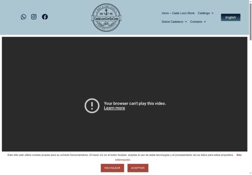 cadaloco.store capture - 2025-07-16 02:13:13