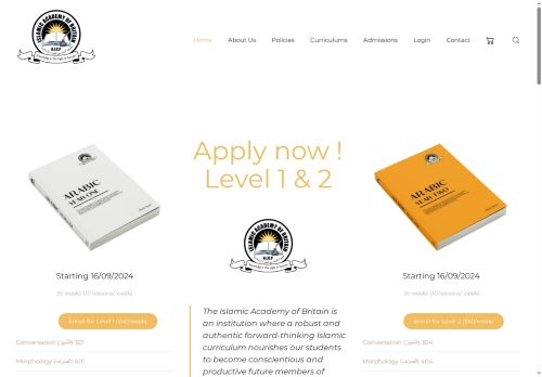 islamicacademy.org.uk capture - 2025-07-16 03:02:56