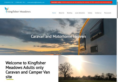 kingfishermeadows.co.uk capture - 2025-07-16 04:17:51