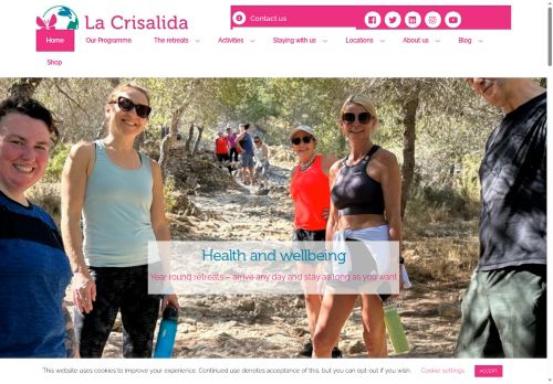 lacrisalidaretreat.co.uk capture - 2025-07-16 04:40:06