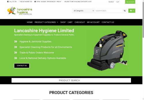 lancashirecleaningsupplies.co.uk capture - 2025-07-16 04:43:37