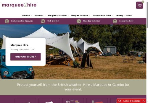 marquee2hire.co.uk capture - 2025-07-16 06:44:36