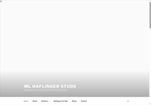 mlhaflingerstuds.co.uk capture - 2025-07-16 07:39:04