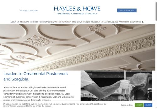 ornamentalplasterwork.co.uk capture - 2025-07-16 10:11:41