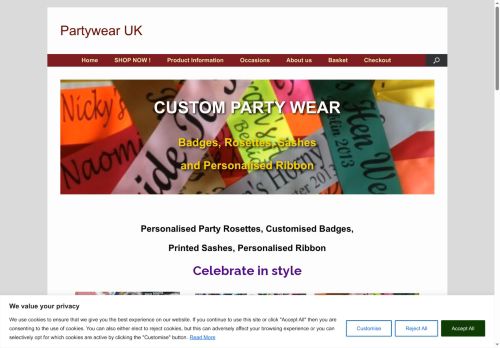 partywearuk.co.uk capture - 2025-07-16 10:37:02