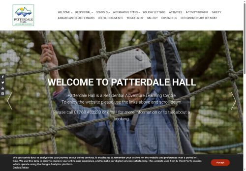 patterdalehall.uk capture - 2025-07-16 10:40:11