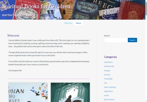 spiritualbooksforchildren.co.uk capture - 2025-07-16 17:13:07