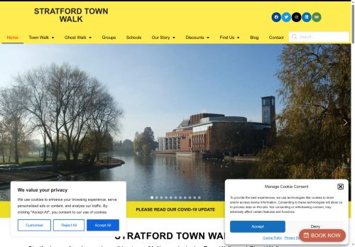 stratfordghostwalks.uk capture - 2025-07-16 17:40:57