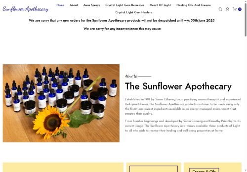 sunflowerapothecary.co.uk capture - 2025-07-16 17:56:48